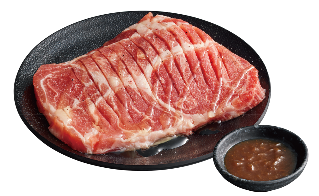 トリュフソースで食べる 豚肩ロースステーキ(東日本限定)