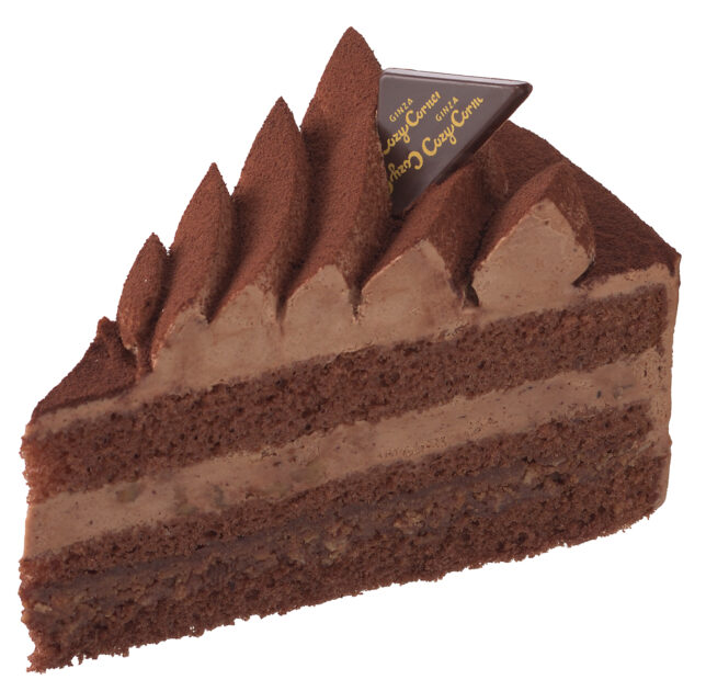 さくさく食感のチョコレートケーキ